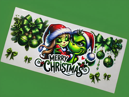 Grinch 16oz Cup Wrap