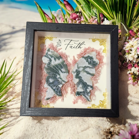 Crystal Butterfly Art ( Faith )