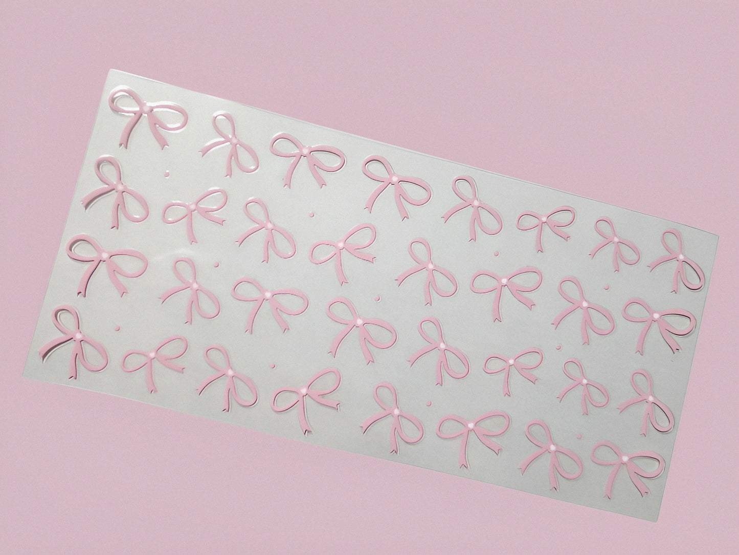 Pink Skinny Bows